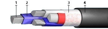 ВВГнг-ХЛ 3х10  (ож)